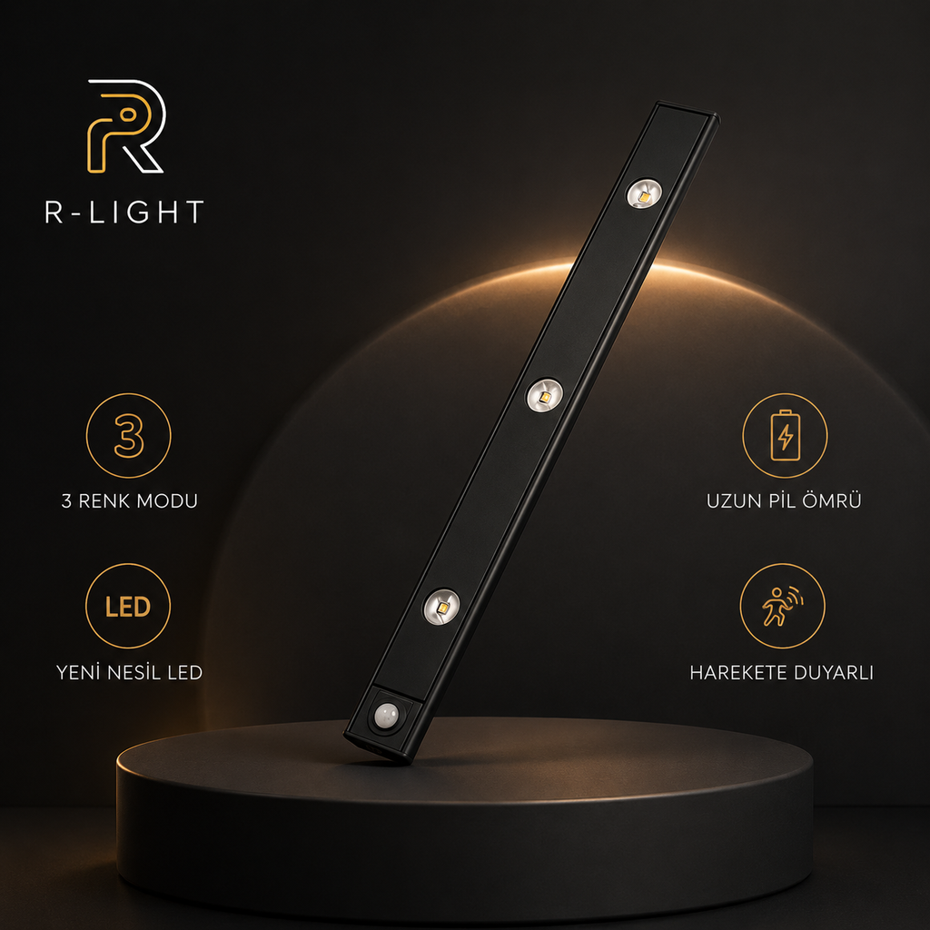 R-Light Nova Sense hareket sensörlü LED aydınlatma - kullanım anı