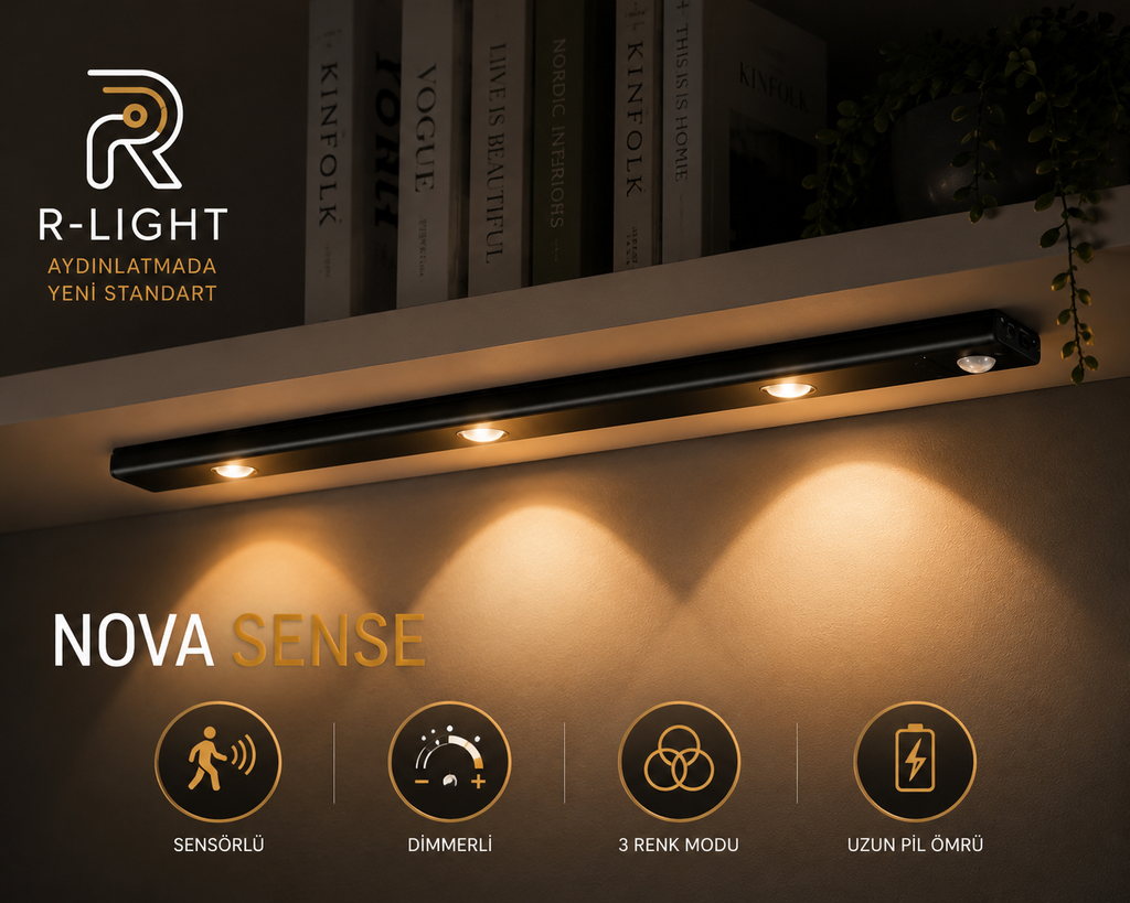R-Light Nova Sense hareket sensörlü LED aydınlatma - detay